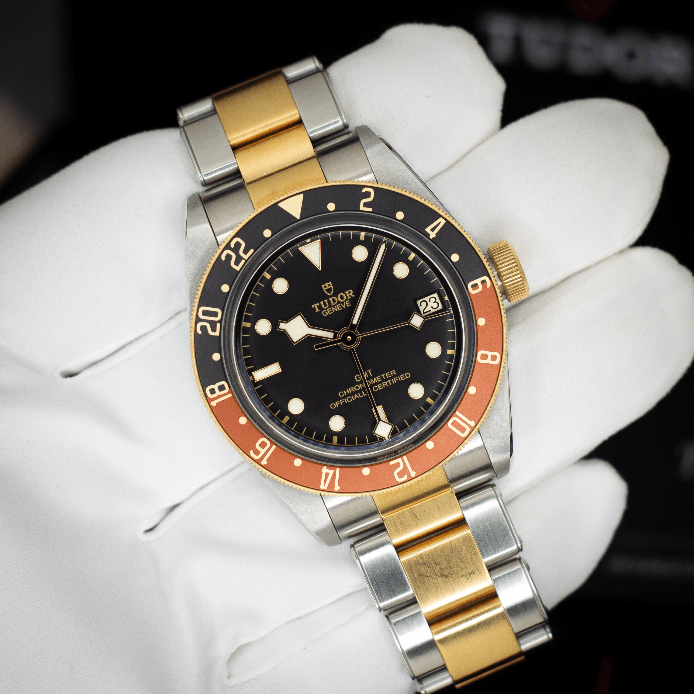 2022 Tudor Black Bay GMT "Root Beer" 79833MN Black Dial