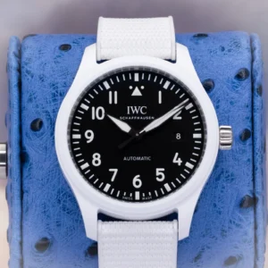 IWC Pilot 41 Top Gun Edition “Lake Tahoe” IW328104 White Ceramic Automatic