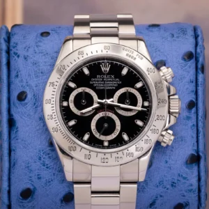 2006 Rolex Daytona Cosmograph 116520 BLACK Dial 40mm Stainless Steel MINT