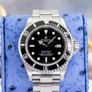 2006 Rolex Sea-Dweller 16600T Black Dial 40mm Z Serial Stainless Steel Diver