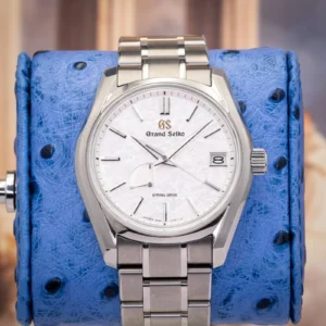 2025 Grand Seiko Heritage SBGA413G Shunbun Cherry Blossom Spring Drive Titanium