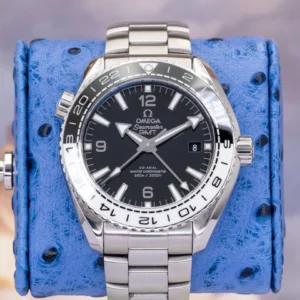 2025 OMEGA Seamaster Planet Ocean GMT Oreo Black White 215.30.44.22.01.001